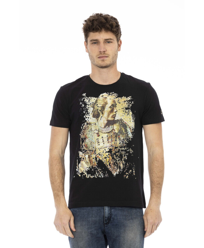 t-shirt-decontracte-col-rond-manches-courtes