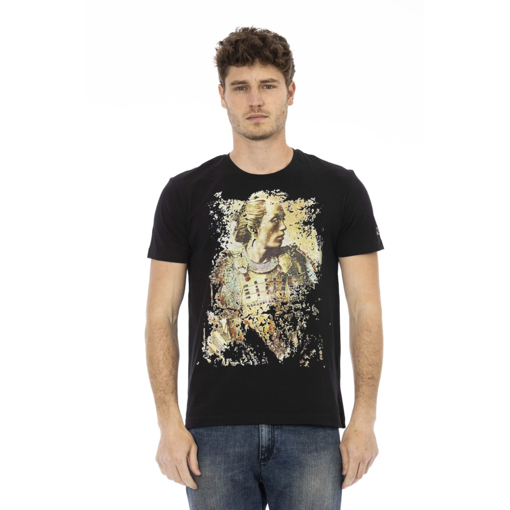 Trussardi Uomo Nero Top, Xl, New,