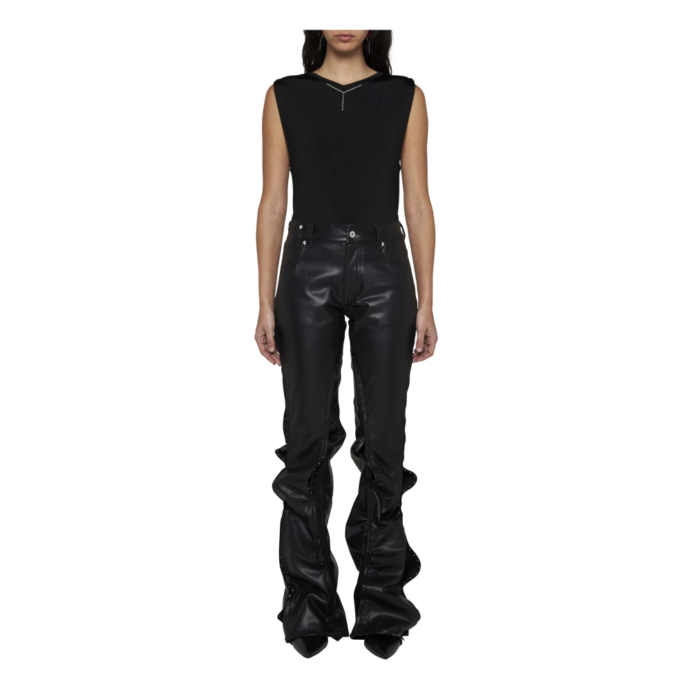 Y Project Zwarte Chrome Tank Top Black Dames