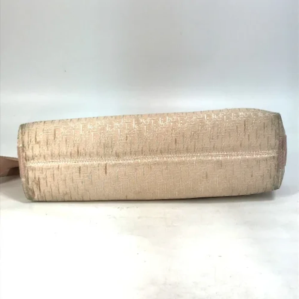 Dior Vintage Pre-owned Cotton dior-bags Pink Dames