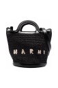 black-straw-leather-bag-with-embroidered-logo