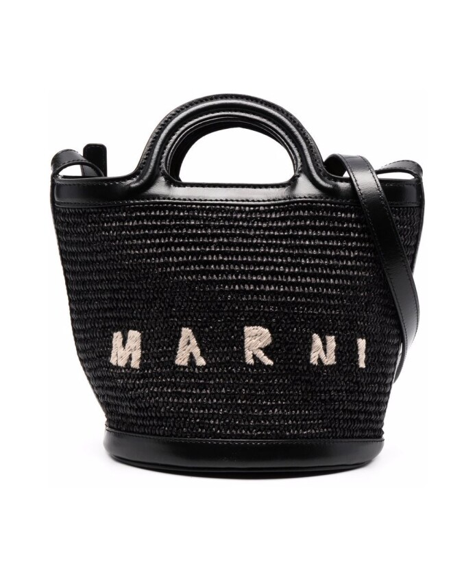 black-straw-leather-bag-with-embroidered-logo