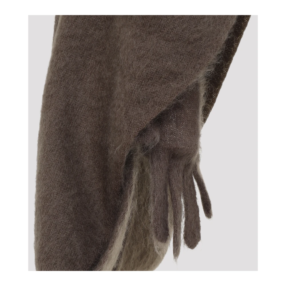 Moschino Bruine Sjaals voor Vrouwen Aw24 Brown Dames