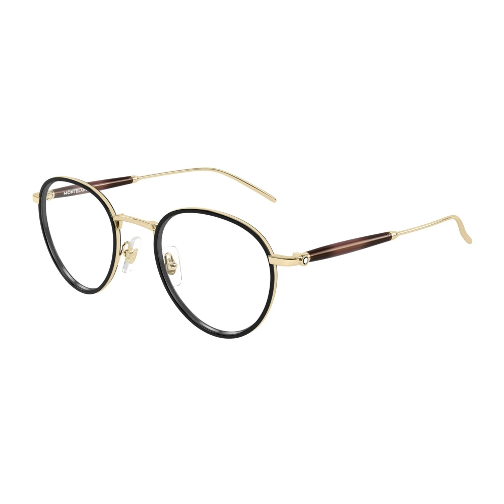 Montblanc Men's Yellow Glasses, 49 Mm, Mb0442o Eyeglasses