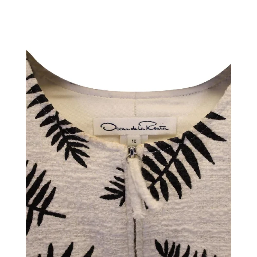 Oscar De La Renta Pre-owned Cotton outerwear Multicolor Dames