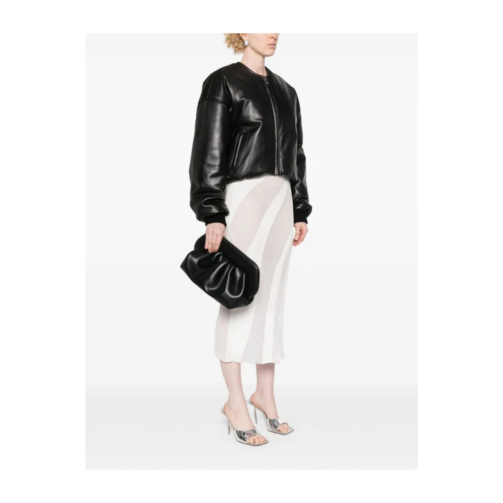 THEMOIRè Vegan Clutch Tas met Magnetische Sluiting Black Dames