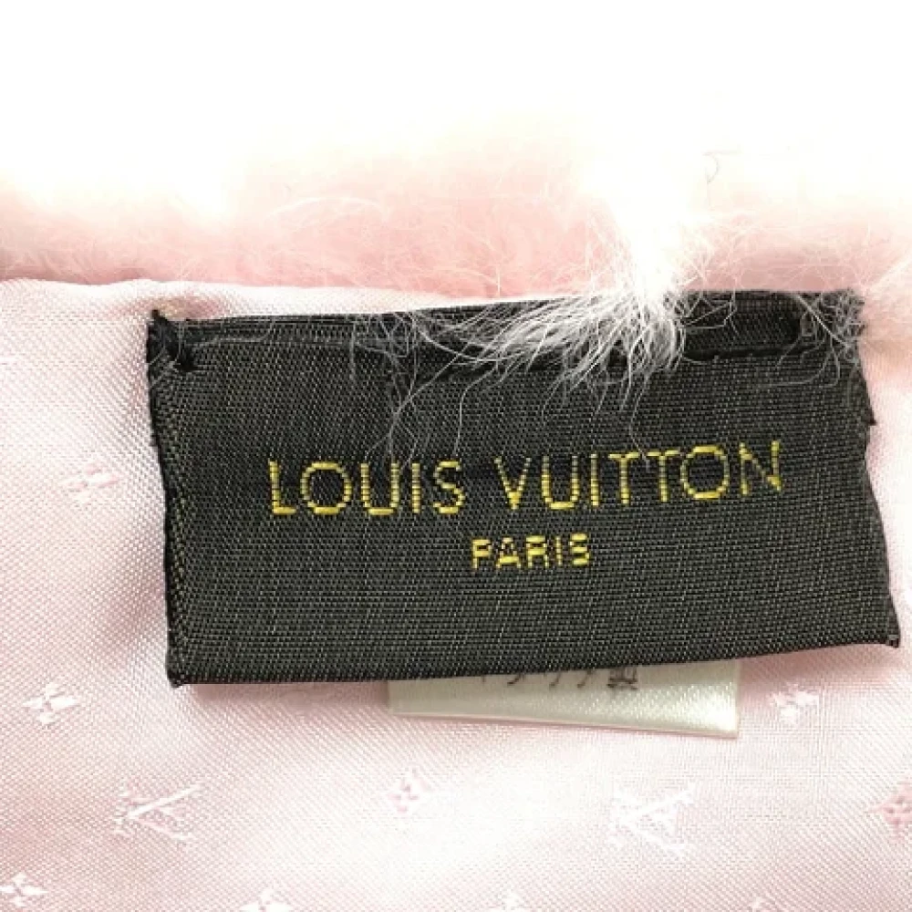 Louis Vuitton Vintage Pre-owned Fabric scarves Pink Dames