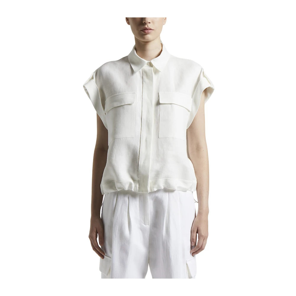 Blouses & Shirts > Shirts - - Peserico - Modalova