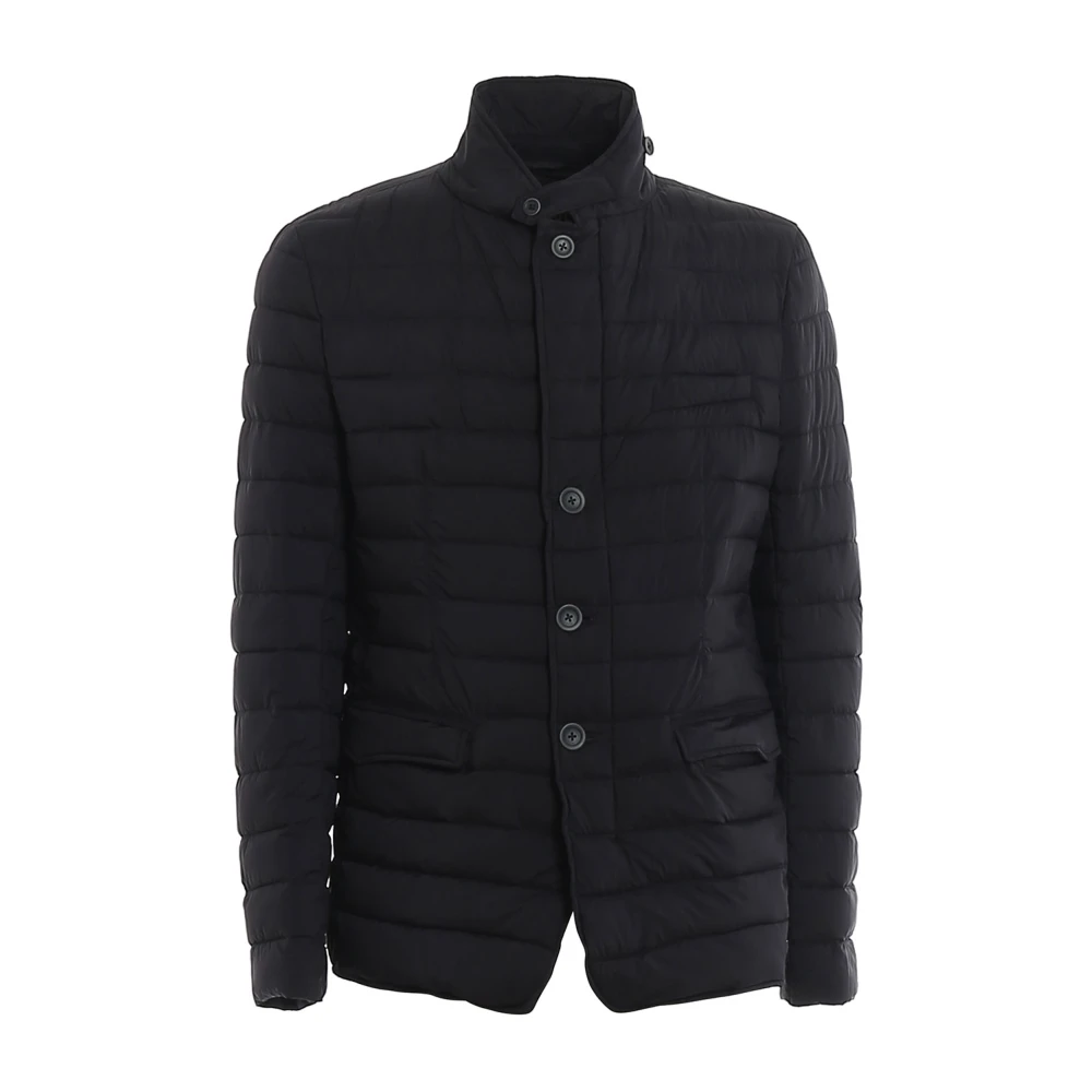 Herno Field Jacket Blue Heren