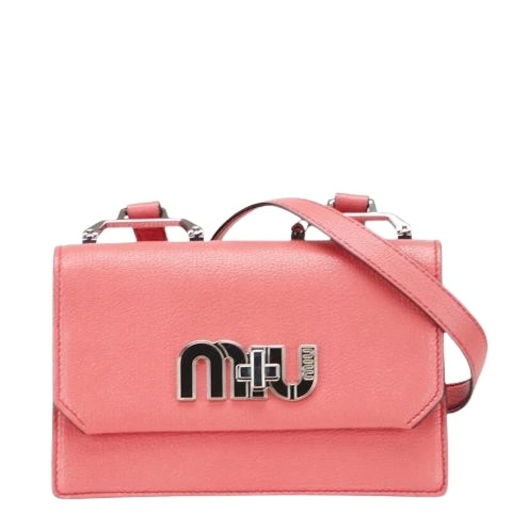 Pre-owned > Pre-owned Bags > Pre-owned Cross Body Bags - - Miu Miu Pre-owned - Modalova