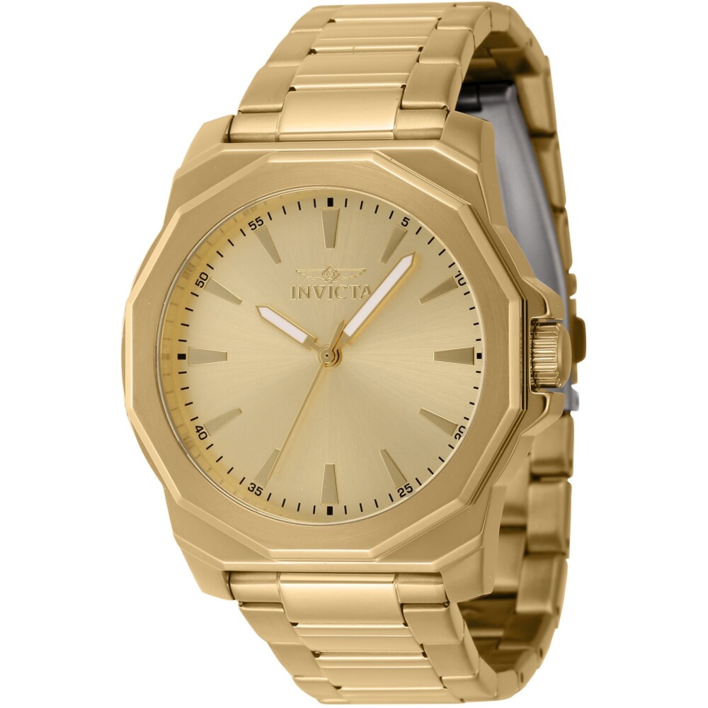 Invicta best sale gouden horloge