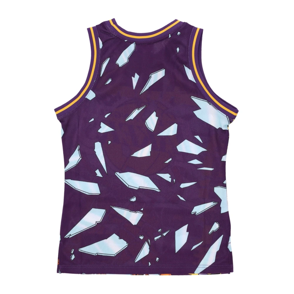 Mitchell & Ness NBA Basketbal Tanktop Paars Multicolor Heren