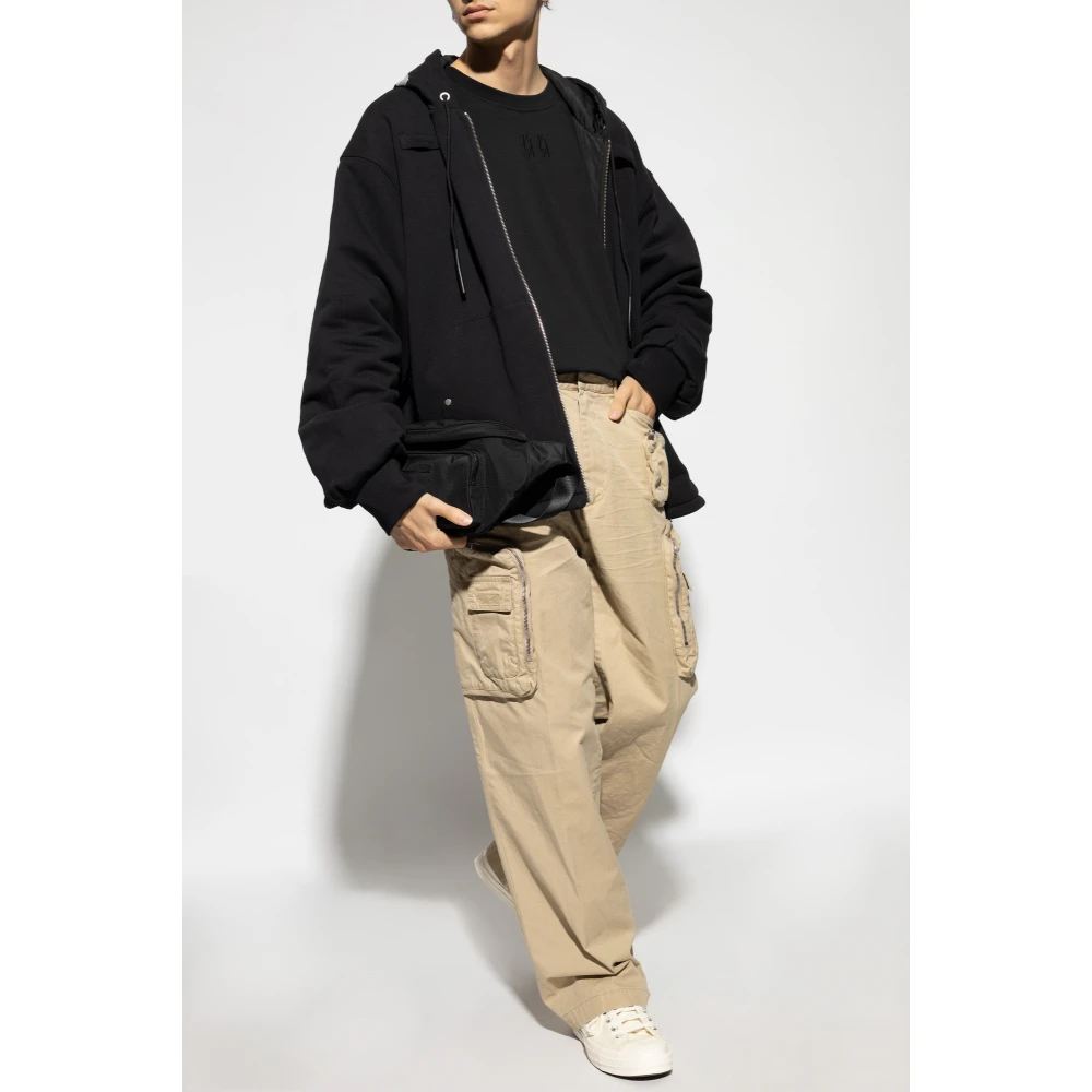 44 Label Group Omkeerbaar Sweatshirt Black Heren