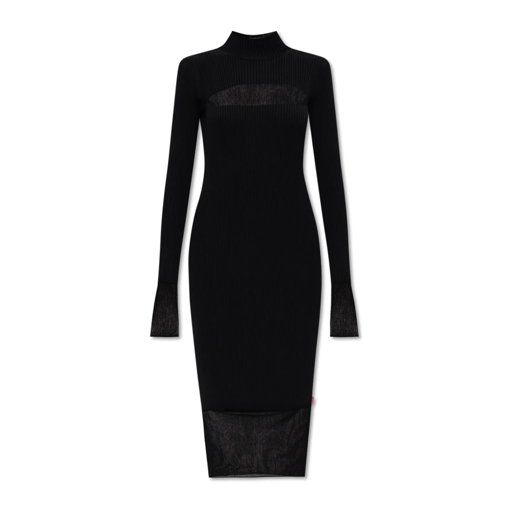 Diesel Donna Nero Midi Dress