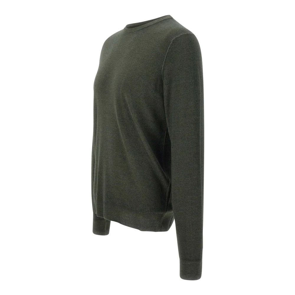 Filippo De Laurentiis Groene wollen trui Colors Collection Green Heren