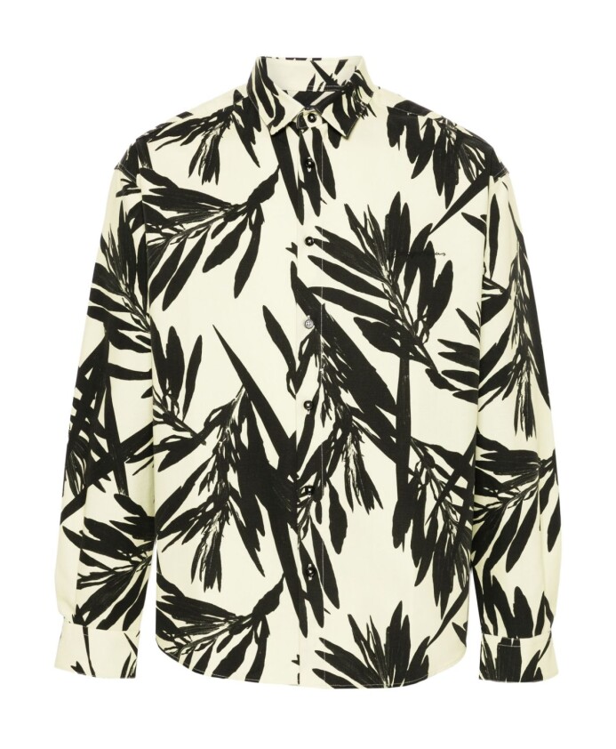 chemise-en-coton-jaune-et-noire
