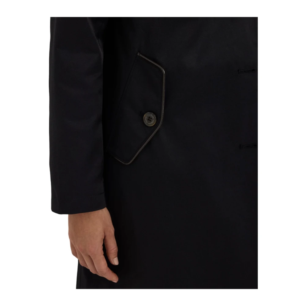 Ralph Lauren Enkelrijige Jas Blue Dames