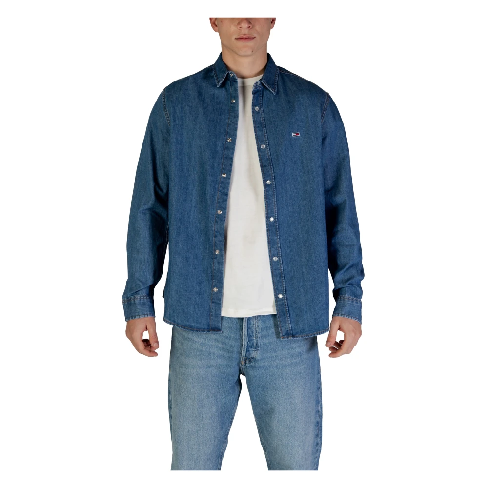 Shirts > Denim Shirts - - Tommy Jeans - Modalova