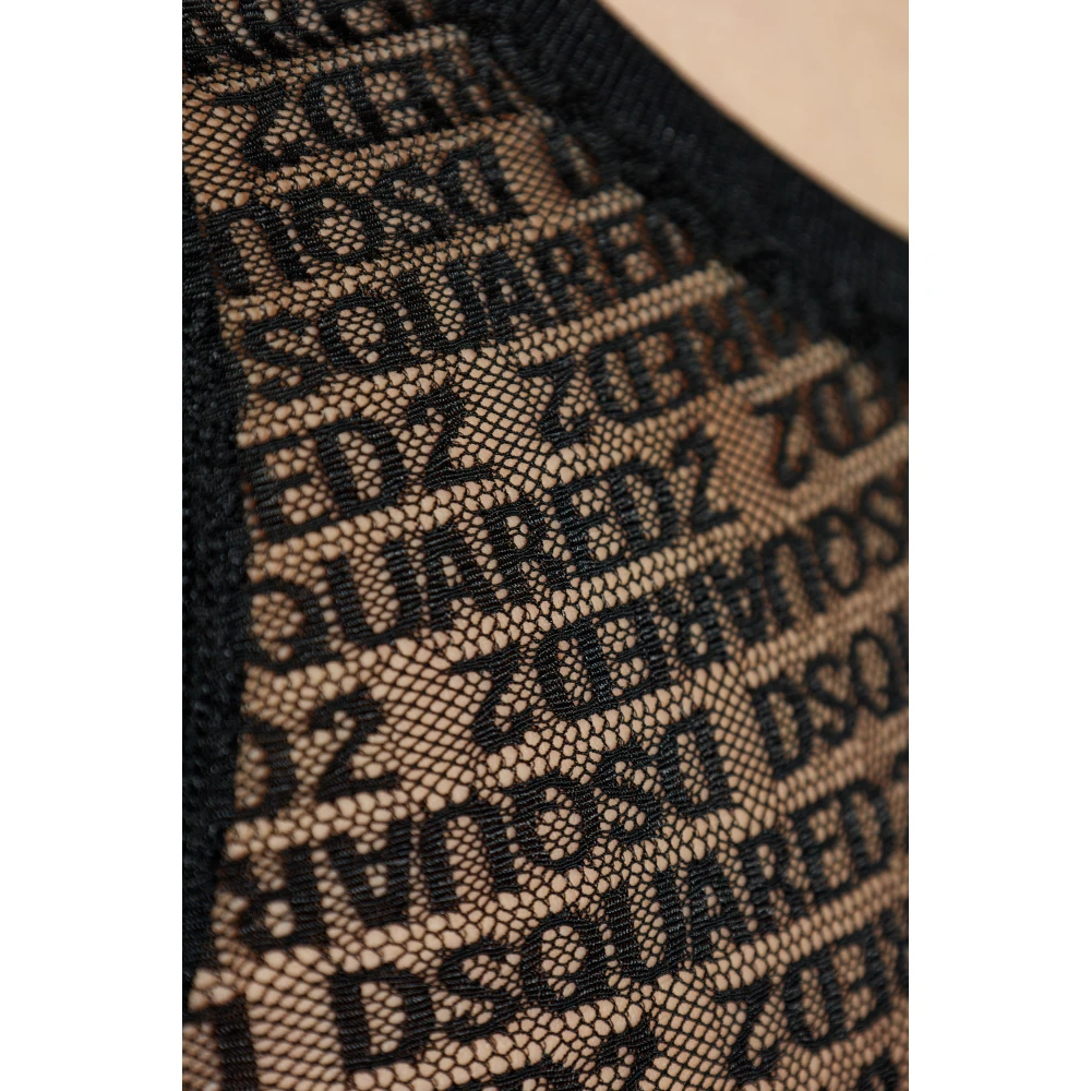 Dsquared2 Top uit de ondergoedcollectie Black Heren