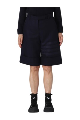 luxury-blue-stripe-wool-shorts