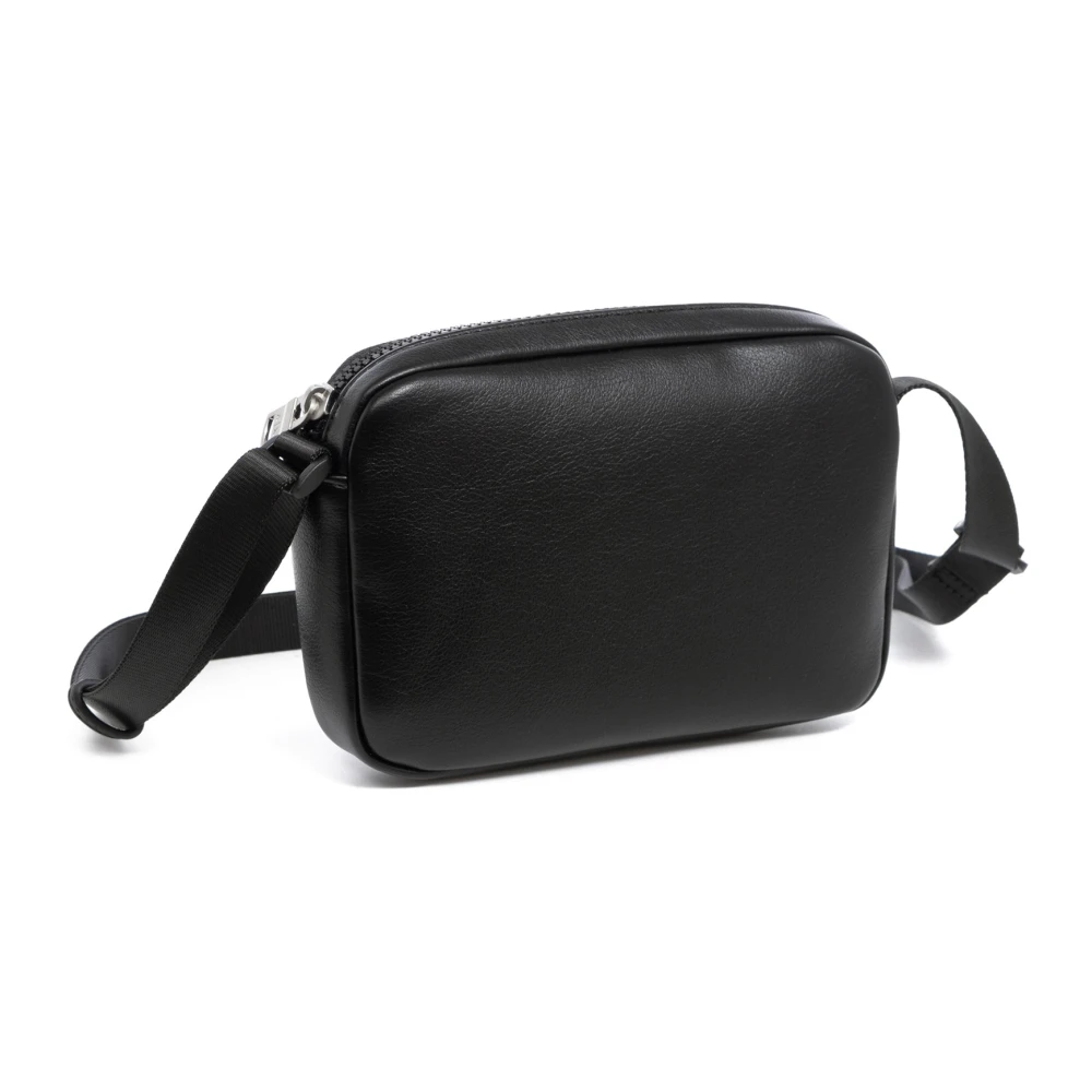 Armani Exchange Stijlvolle Crossbody Tas met Verstelbare Band Black Heren