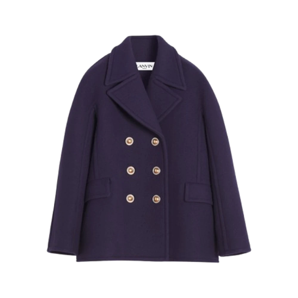Lanvin - Jackets > Blazers - Blue - Lanvin - Modalova