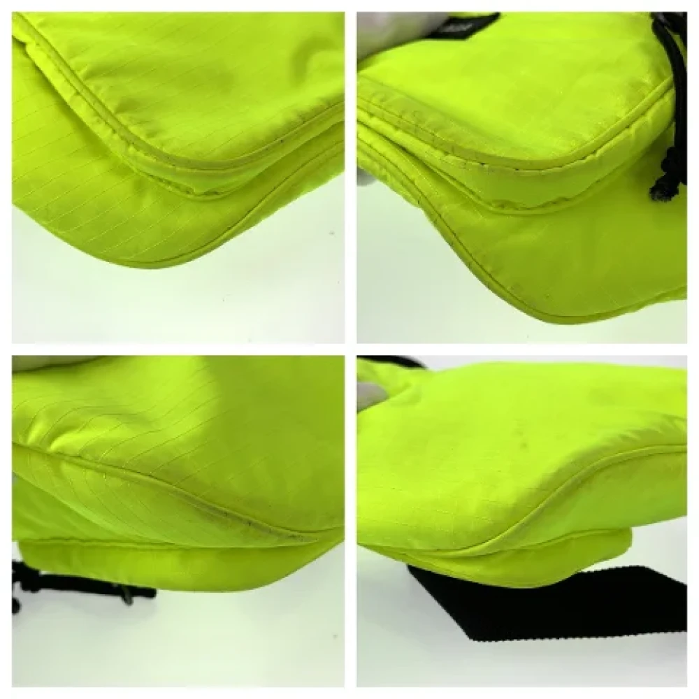 Balenciaga Vintage Pre-owned Canvas balenciaga-bags Yellow Heren
