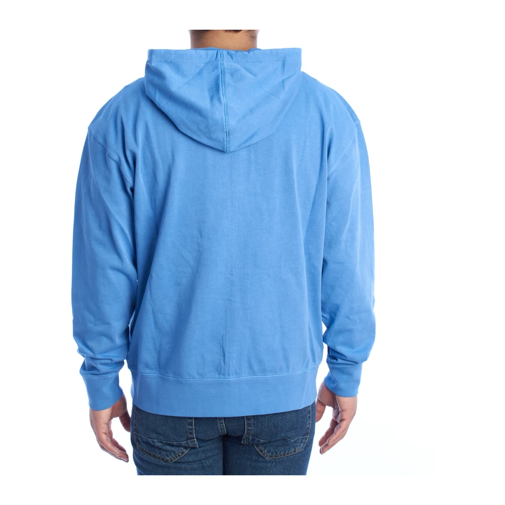 LA MARTINA Hoodie met rits Blue Heren
