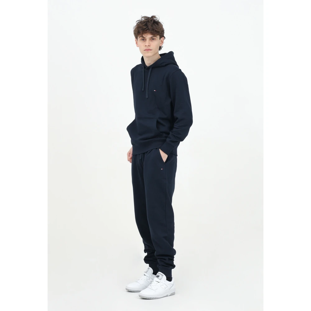 Tommy Hilfiger Blauwe sportieve herenbroek lente zomer Blue Heren