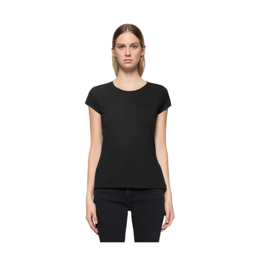 Dondup Katoenen T-shirt Black Dames