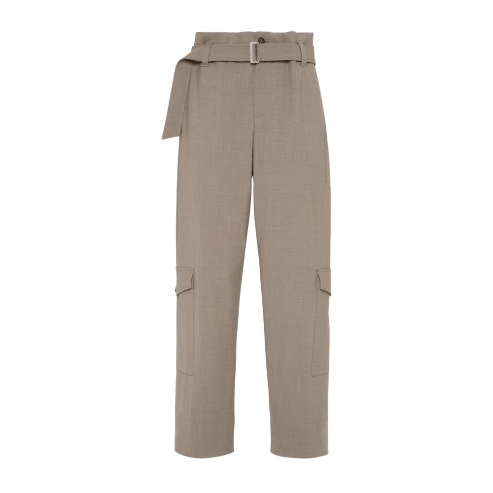Trousers > Straight Trousers - - Brunello Cucinelli - Modalova