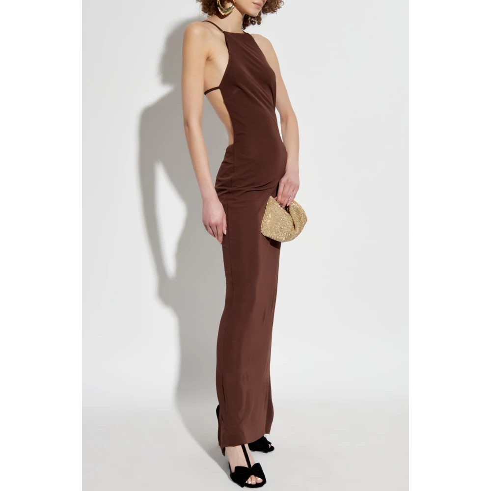 Cult Gaia Jurk Carina Brown Dames