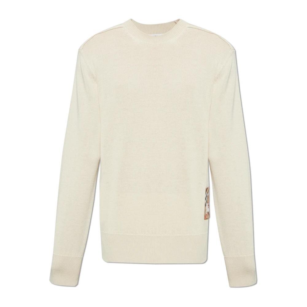 Burberry Wollen trui Beige Heren