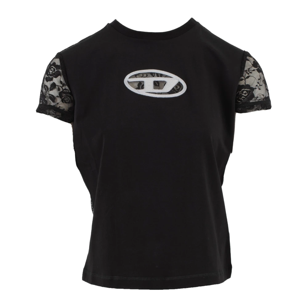 Diesel T-Shirts Black Dames