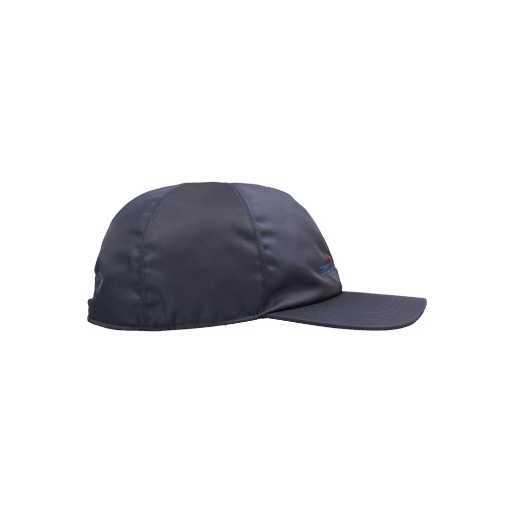Kiton Blauwe Nylon Katoen Interieur Jas Blue Heren