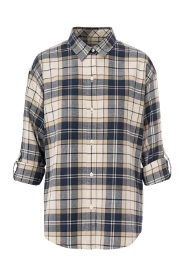 Oversized Tartan Shirt