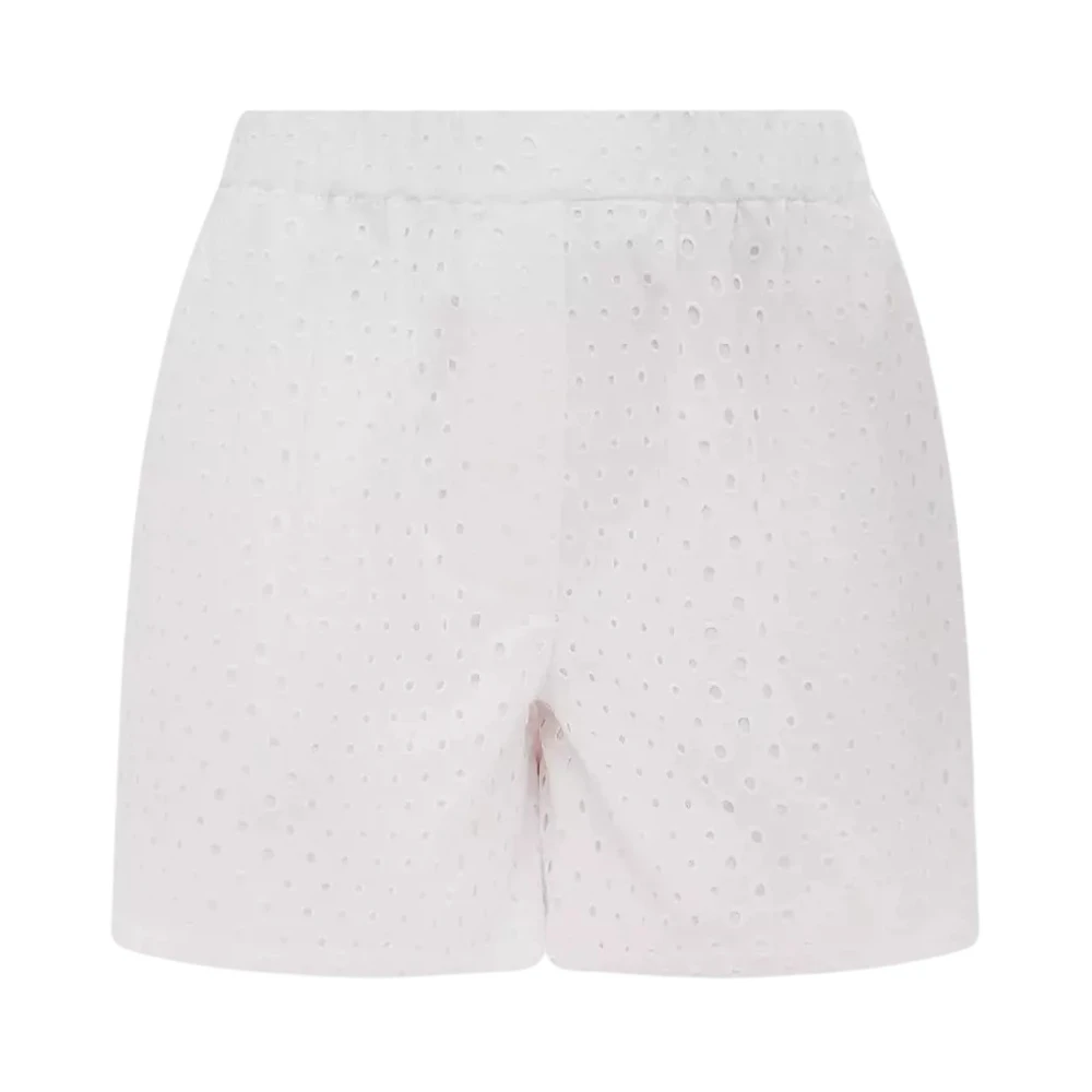 Kenzo Vita Spets Shorts Klassisk Stil White, Dam