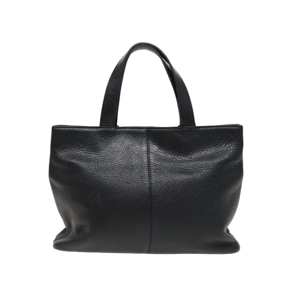 Burberry Vintage Pre-owned Leather handbags Black Dames