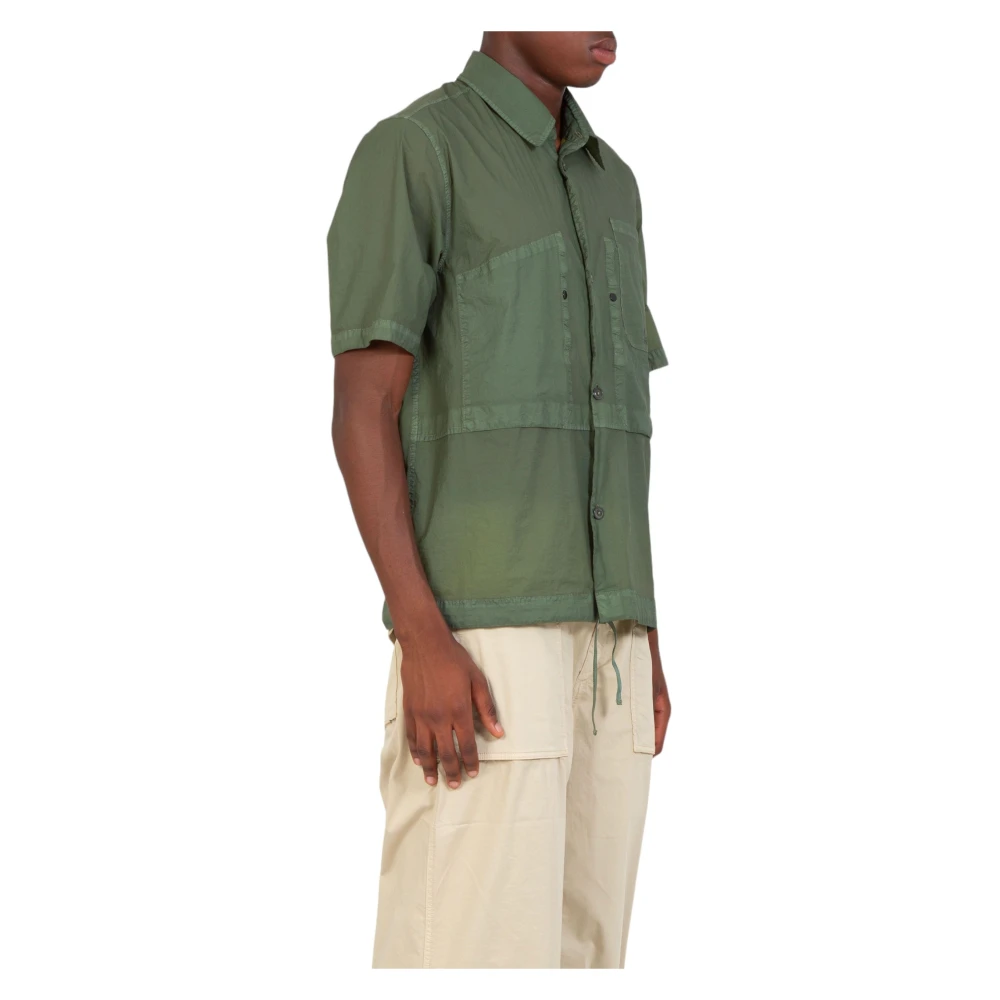 C.P. Company Magnetron Shirt in Licht Stijl Green Heren