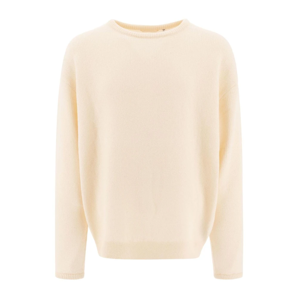 Nanamica Homme Beige Pulls, Taille: Xl Pull Tricot Col Rond