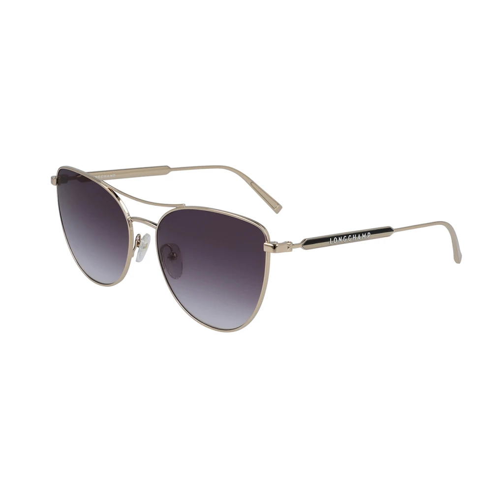Longchamp Women's Yellow Stylish Metal Sunglasses