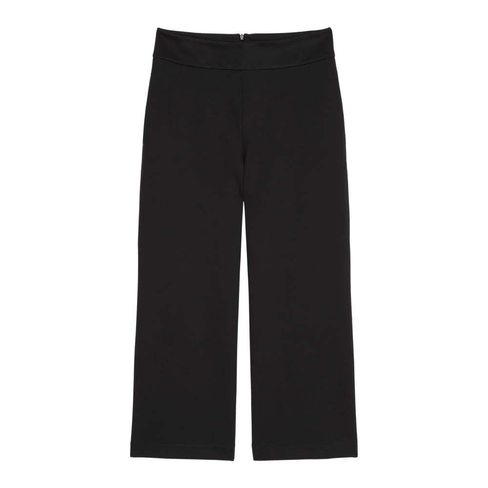 Marc O'Polo Gewone jersey culottes Black Dames