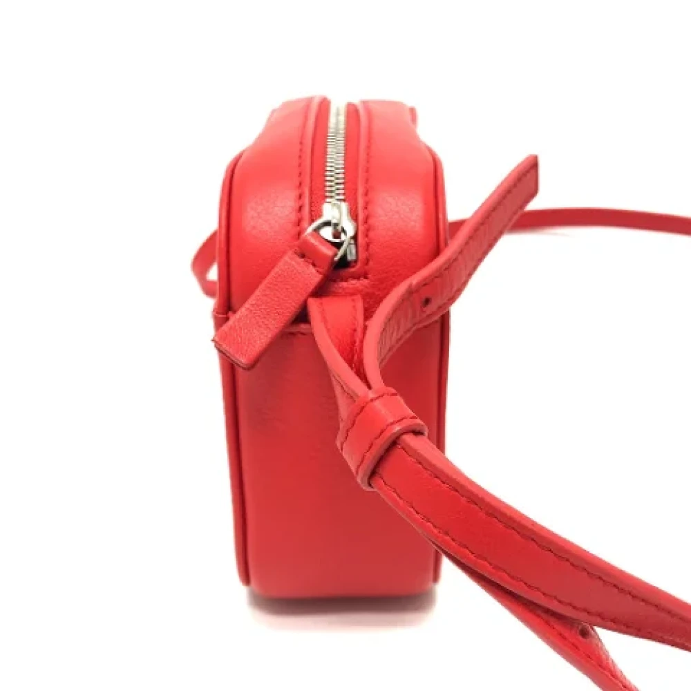 Balenciaga Vintage Pre-owned Leather balenciaga-bags Red Dames