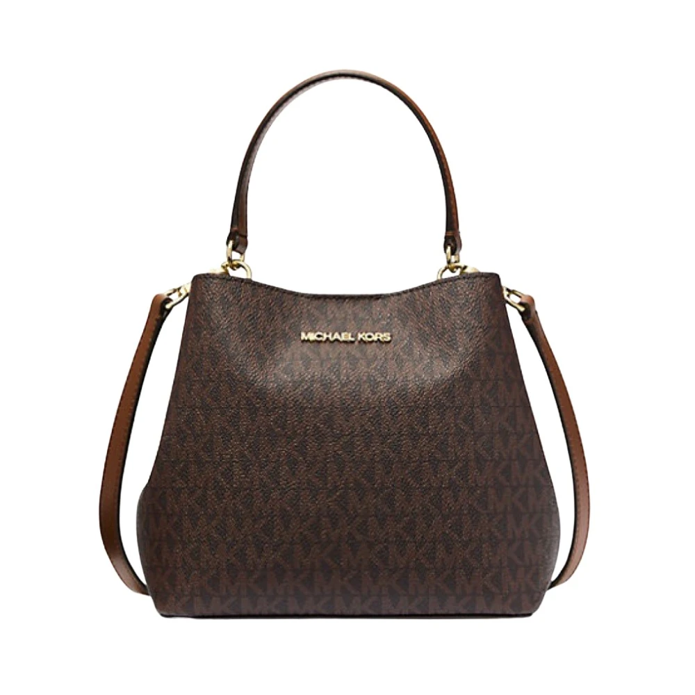 Michael Kors Women's Brown Pratt Shoulder Bag