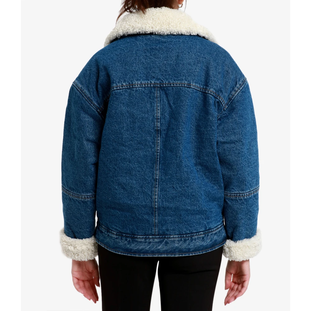 Levi's Denim jassen Blue Dames