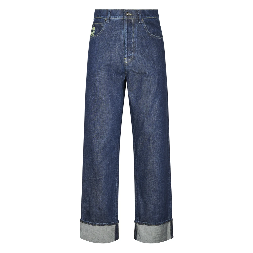 Marni Men's Blue Straight Jeans - Straight Fit Jeans - W31 - Jeans