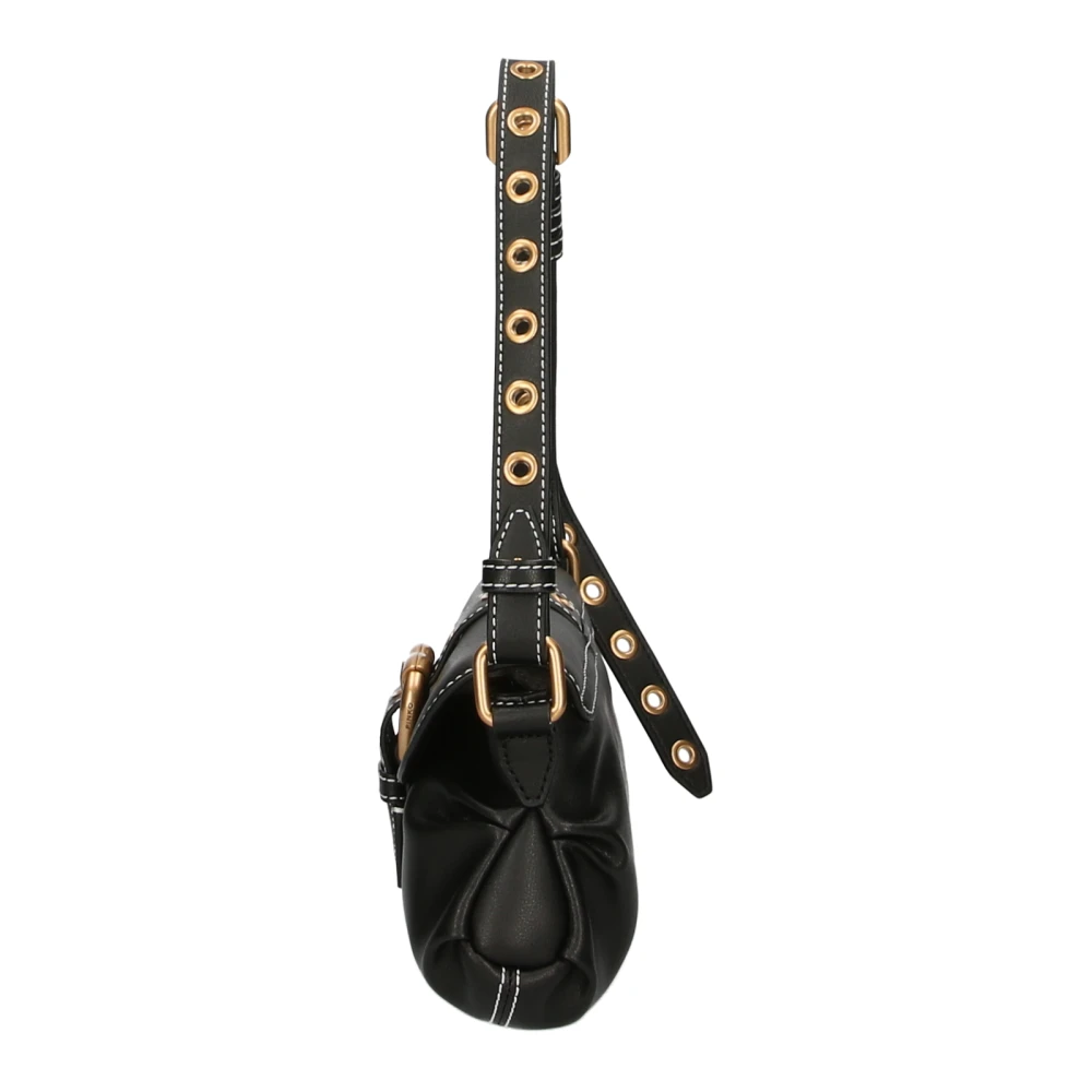 pinko Zwarte tassen Unieke stijl Black Dames