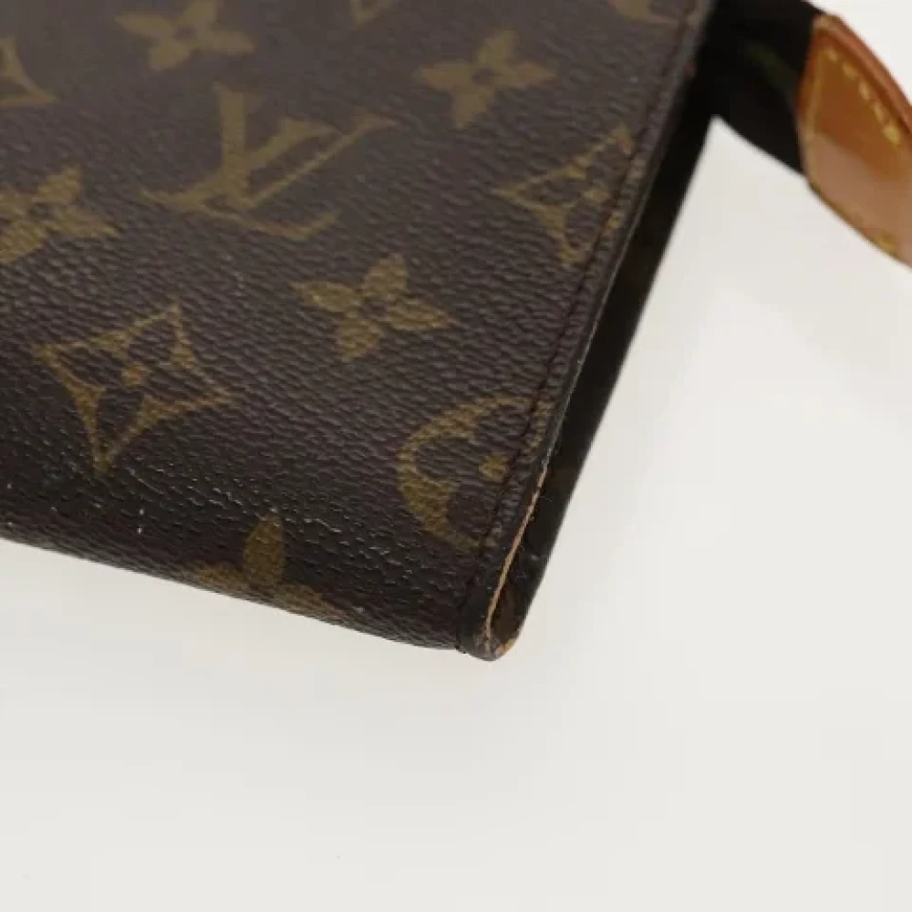 Louis Vuitton Vintage Pre-owned Canvas pouches Brown Dames