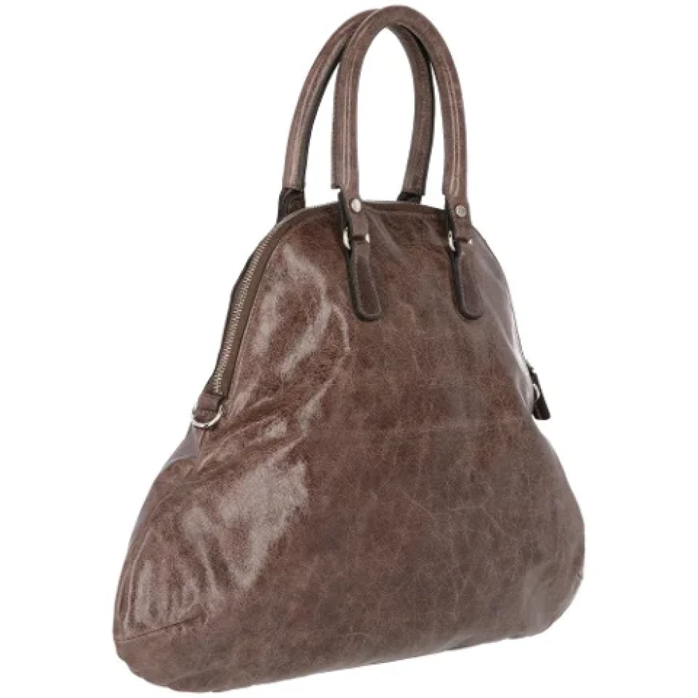 Marni Pre-owned Leather handbags Brown Dames