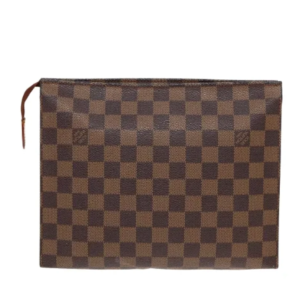 Louis Vuitton Vintage Pre-owned Canvas pouches Brown Dames